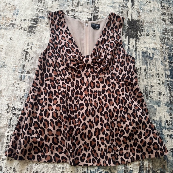 Kate spade Leopard Print Sleeveless Top size large - Picture 2 of 3